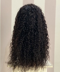 Wholesale Vendors Virgin Cut Long Bob Lace Frontal <b>Pixie</b> Curls <b>Wig</b> Deep Water Wave Pre Plucked Lace Front Human Hair <b>Wigs</b> Vendor - Product Image 4