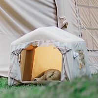 Tente gonflable imperméable pour animaux de compagnie pour les aventures de camping en plein air tente gonflable pour chien lit imperméable pour animaux de compagnie