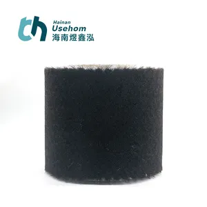 Usehom Industrial Boar Bristle Roller Polishing Brush For Cleaning And Polishing Custom Polishing Roller Brush