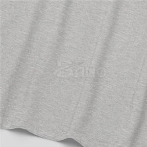 Meilleure vente T-shirt à col rond pour hommes de haute qualité sur mesure haut tricoté en coton/fibre de bambou motif solide couleur unie bon prix - Product Image 4