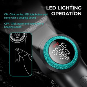 Cortadora de Pelo Profesional Inalámbrica con Cuchilla en T de 8000 rpm, Recargable, con Ajuste a Cero, para Hombres - Product Image 5