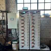 Système solaire domestique hors réseau 20 kW, ensemble complet avec contrôleur MPPT et batterie lithium-ion pour villa, entrepôt, maison mobile, énergie solaire
