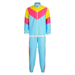 Último diseño, recién llegado, chándal de invierno para hombre, fabricantes personalizados, talla grande, cremallera, poliéster, nailon, cortavientos de dos piezas - Product Image 2