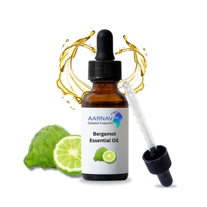 Huile Essentielle de Bergamote Bio avec Bois de Santal et Écorce, Pressée à Froid, Certifiée GMP, Revitalisant et Éclaircissant pour la Peau, Tous Types de Peau - Product Image 4