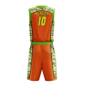 Uniforme de baloncesto para adultos, impresión por sublimación de alta calidad, 100% poliéster, Bloque Deportivo, color, precio al por mayor - Product Image 6