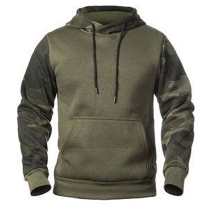 Sudaderas de invierno informales para hombre, tallas XL XXS, sudaderas holgadas de camuflaje para exteriores con técnica lavada de talla grande 2XL - Product Image 2