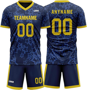 ชุดฟุตบอลชุดยูนิฟอร์มฟุตบอลชุดฟุตบอลชุดฟุตบอลแบบดั้งเดิมชุดฟุตบอลออกแบบได้ตามต้องการ - Product Image 1