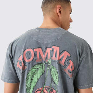 เสื้อเชิ้ตวินเทจลายย้อมสี 100% ผ้าฝ้าย สไตล์สตรีท แห้งเร็ว ปรับแต่งโลโก้ด้านหน้าได้ ราคาโรงงานโดยตรง - Product Image 3