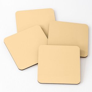 Hot <b>Sale</b> 2025 Customize Lamination Enamel Printed Sublimation Enamel Wood Coasters Cork Backed Wood Coasters <b>for</b> Drink Pads - Product Image 5