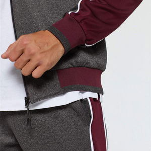 Chándales con capucha y cremallera ligeros y cómodos para hombre, ropa para correr al por mayor de alta calidad para invierno - Product Image 2