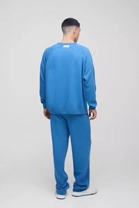 Chándales de punto de gran tamaño para hombre personalizados a la moda, ropa informal transpirable de calidad superior, chándales para hombre - Product Image 2
