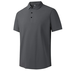 Camisetas Polo para Hombre al por Mayor, de Alta Calidad, Nuevo Estilo, Transpirables, sin Costuras, con Logotipo Personalizado, de Secado Rápido - Product Image 2