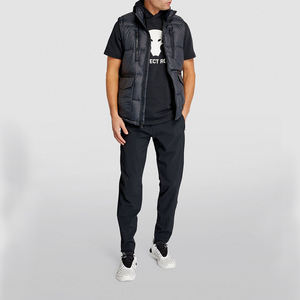 Chaleco Acolchado Grueso para Hombre, Chaqueta con Burbujas, Logotipo Personalizado, Chalecos Cálidos de Invierno, Ropa Exterior, Moda Casual - Product Image 4