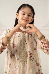 Robe traditionnelle pakistanaise pour filles, Lehenga Choli, net dupatta, acrylique, séchage rapide, pour les fêtes de l'Aïd, les événements culturels - Product Image 4