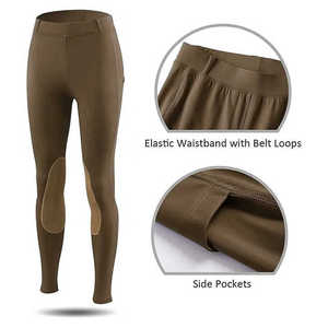 Meilleur pantalon d'entraînement et de compétition d'équitation pour hommes, couleur unie, équestre, jodhpur et culotte, au prix de gros - Product Image 2