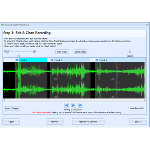 Cassette2USB ™   Convertidor para transferir cualquier cinta de casete a MP3 o CD digital - Product Image 4