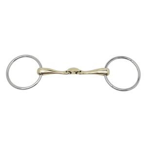 Anneau lâche à Double Joint mors cheval produits équestres mors d'escargot pour chevaux double anneau vente chaude équipement cheval - Product Image 3