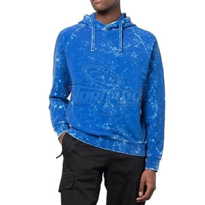 Quick Dry Breathable 100% Cotton Solid Winter Acid <b>Wash</b> Hoodies Custom Printing Logo High Quality Men - Product Image 3
