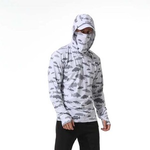 Sudadera CON CAPUCHA DE PESCA UV de torneo personalizado, último diseño de manga larga, sublimación de secado rápido, ropa de pesca Lisa a la venta - Product Image 6