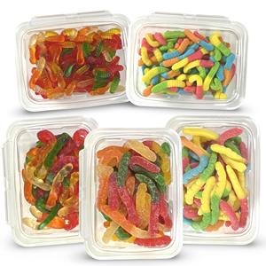 Vente en gros de bonbons gélifiés acidulés aux fruits, sans gélatine, halal, en vrac, fabricant OEM, fournisseur, usine, livraison directe - Product Image 4