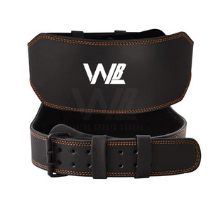 Ceinture de musculation double à boucle antidérapante en cuir, robuste, écologique et durable, pour hommes 2026 - Product Image 1