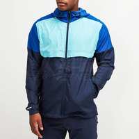 Jaket Windbreaker Kasual Pria Ukuran XL Bahan Wol, Gaya High Street, Hangat, Bernapas, Layanan OEM, Warna Dapat Disesuaikan