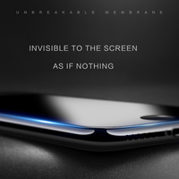 Protection d'écran en verre trempé HD nano 2.5D ultra-fin 0,3 mm, installation facile, membrane incassable, dureté 9H, couverture intégrale