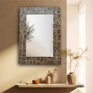 Espejo Decorativo Brickstone Reflection de 32x24, Diseño Conceptual Excepcional para el Hogar - Product Image 1