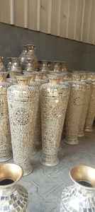 Mosaïque de verre design fer mosaïque décor à la maison pot de fleur antique pot de fleur design mosaïque pot de fleur - Product Image 5