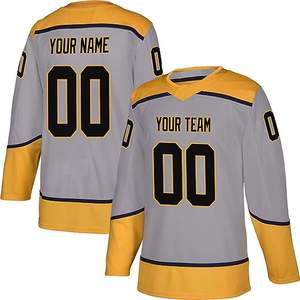 Uniforme de hockey sur glace imprimé par sublimation personnalisée de couleur différente/uniforme de hockey sur glace le plus vendu - Product Image 4