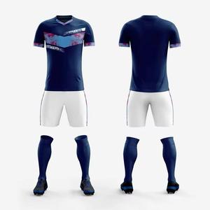 High Quality Top Selling Soccer Uniform <b>Light</b> Weight Made In Polyester Soccer Jersey Uniform For Adult - Product Image 3