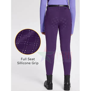 Leggings de Equitación Personalizadas para Mujer 2026, Tela Elástica Suave, Transpirable, Impermeable y Cortavientos, Jodhpur y Breeches Ecuestres - Product Image 2