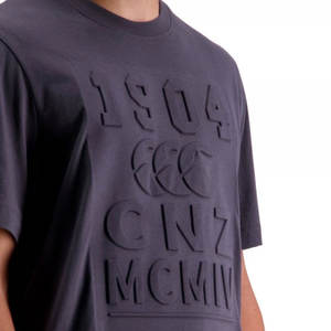 Vêtements d'été décontractés mi-lourds personnalisés pour hommes T-shirt uni graphique en coton gaufré de style formel pour un usage quotidien - Product Image 5