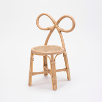 Mesa y sillas de mimbre para niños, juego de muebles de fábrica de Vietnam, precio barato, venta al por mayor, diseños únicos