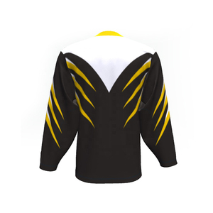 Jersey de Hockey sobre Hielo Unisex de Poliéster de Alta Calidad 2024, Ropa Deportiva Personalizada para Equipos, Conjuntos al por Mayor OEM para Adultos, Uniforme de Último Diseño - Product Image 4