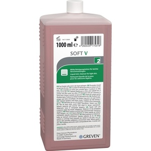 GREVEN 1 L ซอฟท์ วี สกิน คลีนซิ่ง โลชั่น น้ำหนักเบา สำหรับล้างมือ 9000 473 400 สำหรับคราบสกปรกเล็กน้อย - Product Image 1