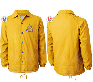 เสื้อแจ็คเก็ตโค้ชเมสัน อาจารย์แห่งลิขสิทธิ์เมสัน แบบสั่งทำพิเศษ |   เสื้อโค้ชปักโลโก้แบบกำหนดเองสำหรับเครื่องแต่งกายพิธีกรรมมาซอนิกสำหรับทุกเพศ - Product Image 1