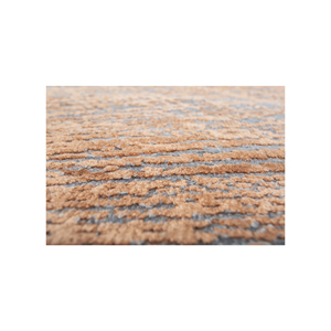 Tapis Uvenuti noué à la main en laine et soie de bambou, bleu, 10 mm d'épaisseur, rectangulaire, motif patchwork abstrait pour la maison, le couloir, le sol - LRB-5005 - Product Image 3