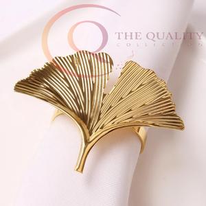 แหวนผ้าเช็ดปากตกแต่งทันสมัยสำหรับโต๊ะอาหาร ชุดเครื่องใช้บนโต๊ะอาหารที่มีสไตล์สำหรับงานปาร์ตี้และงานเลี้ยง - Product Image 5