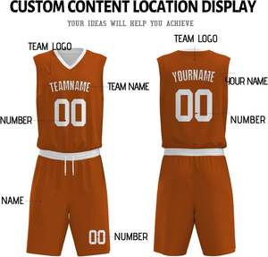2025 nouveau Logo personnalisé Sublimation Simple conception Unique ensemble uniforme de basket-ball maillot de basket-ball ensembles courts pour les hommes - Product Image 4