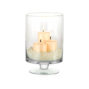VHV5710 - London Short Stem <b>Hurricane</b> Pillar <b>Candle</b> Holder - 9.9 - Product Image 3