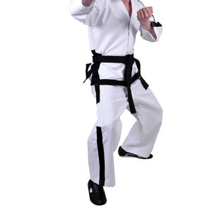 Popular Unisex Taekwondo uniforme directo de fábrica algodón poliéster ropa deportiva precio barato BJJ artes marciales desgaste para adultos - Product Image 6