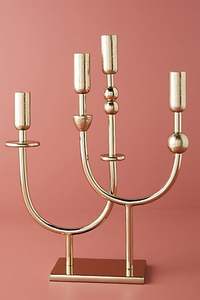 ROSHAN ARTESANÍAS Candelabro de Diseño Moderno en Metal/Hierro, Hecho a Mano, Ecológico, de Alta Calidad, con Forma Personalizable, para Navidad y Cumpleaños - Product Image 5