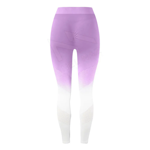Leggings de fitness pour femmes Yoga Running Pantalon de yoga de fitness pour femme Logo personnalisable sur les leggings à la taille - Product Image 5