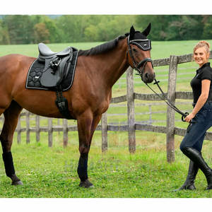 Durable Personnalisé De Dressage Rembourré Cheval Tapis De Selle Équitation Selle Pad - Product Image 6