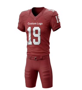 Uniforme de football américain, logo personnalisé, bonne qualité, meilleur design, polyester, uniforme de football américain, sublimation - Product Image 5