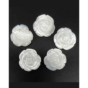 Perles de nacre blanches en vrac - Product Image 1