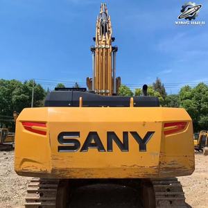 Excavatrice Sany SY375H d'occasion, 37,5 tonnes, godet de 2 m³, marque chinoise originale, grande excavatrice de construction sur chenilles, faible nombre d'heures, certifiée CE - Product Image 4