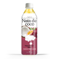 Vietnamese leverancier van heerlijk smakende Nata de Coco drank in 500ml PET fles, private label fruit- en groentesap, HACCP/ISO/HALAL gecertificeerd.