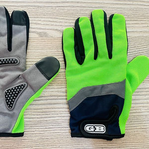 GLOVEA-Guantes de medio dedo transpirables a prueba de golpes para bicicleta de montaña con logotipo, novedad - Product Image 1